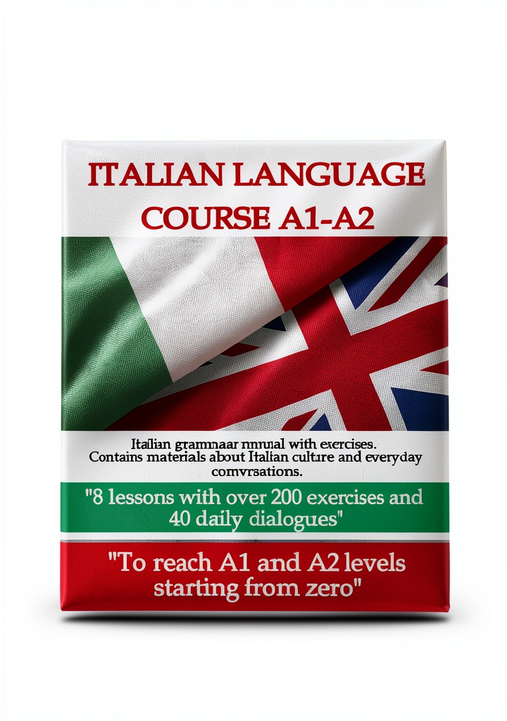 'Italian Study Guide Kindle edition open on a tablet'