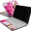 HP Laptop Skin 15.6 inch Cat with Money-1