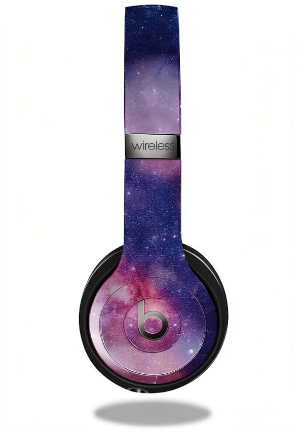 MightySkins Beats Solo 4 Laptop Skin Violet Stars Matte-0