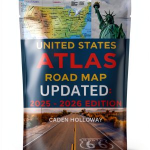 Travel Atlas Kindle Edition by XYZ Maps Interactive 187‑Page Atlas-0