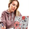 Floral Laptop Skin by TracyArt Waterproof Silicone-3