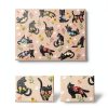 Laptop Skin SUPERDANT PVC Black Pink Cat Design-1