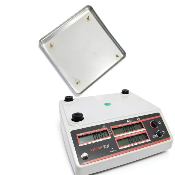 VisionTechShop Floor Scale Bench & Pole NTEP Approved Steel Platter-7