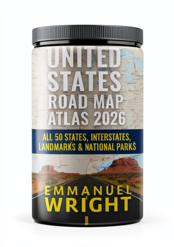 United States Atlas Kindle Edition by Amazon - Detailed Travel Maps-0