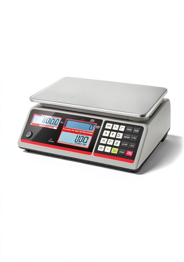 VisionTechShop Floor Scale Bench & Pole NTEP Approved Steel Platter-3