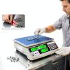 MEIYA Industrial Counting Scale, 30kg/0.5g Digital Coin Scale for Coin, Parts, High Precision Electronic Gram Scale with RS232 Port for Connecting Computer or Printer,kg/g/lb Switching, LCD Display-2