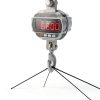 VEVOR Digital Crane Scale, 6600 lbs/3000 kg, Industrial Heavy Duty Hanging Scale with Remote Control, Cast Aluminum Case & LED Screen, High Precision for Construction, Factory, Farm, Hunting (Silver)-7