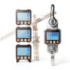 5000kg 11000lb Crane Scale, 5T Digital Crane Scale with Remote Control, Industrial Heavy Duty Electronic Hanging Scale Hoist Scales-3