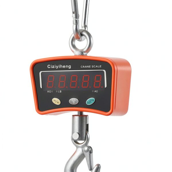 Digital Hanging Scale Industrial Crane Scale with Precision Sensor Suitable for Farm Weighing (500kg/1100lb)-3