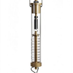 EISCO Newton Force Meter Spring Scale - Max Capacity 10N, 1 kg, Dual Scale Labeled.-0