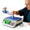MEIYA Industrial Counting Scale, 30kg/0.5g Digital Coin Scale for Coin, Parts, High Precision Electronic Gram Scale with RS232 Port for Connecting Computer or Printer,kg/g/lb Switching, LCD Display-1