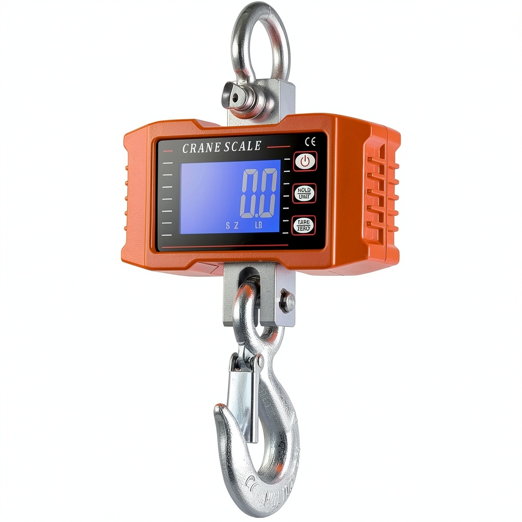 Installing 1000kg digital industrial crane scale, <a href=