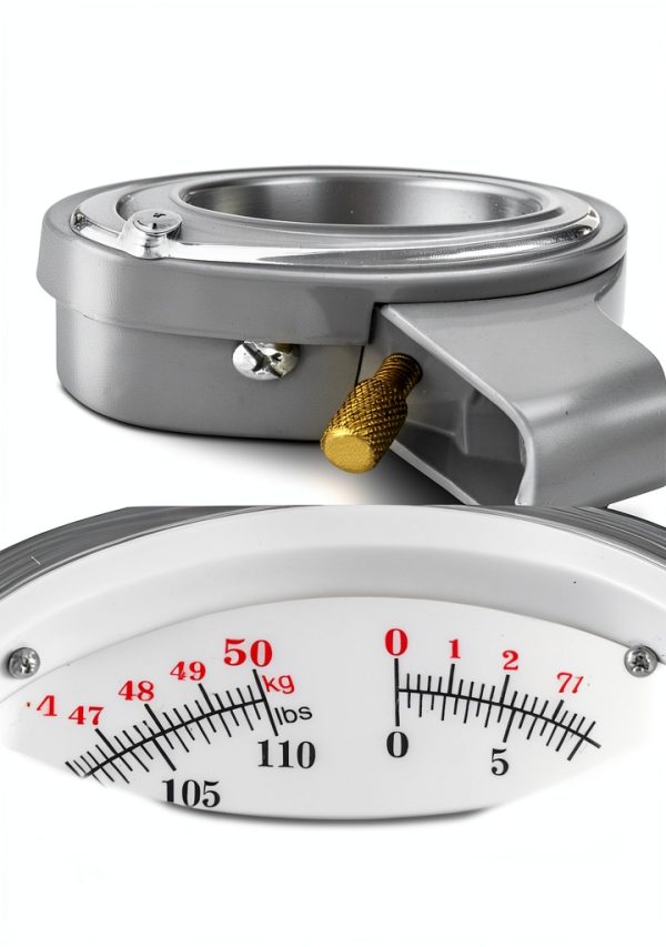 Precision Hanging Scale QWORK 110lb/50kg Heavy Duty Spring Scale-4