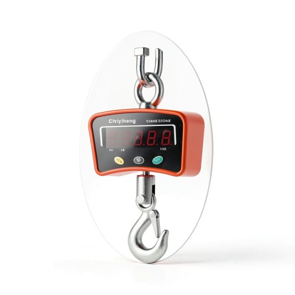 Digital Hanging Scale Industrial Crane Scale with Precision Sensor Suitable for Farm Weighing (500kg/1100lb)-5