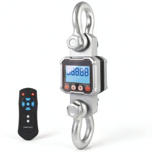 5000kg 11000lb Crane Scale, 5T Digital Crane Scale with Remote Control, Industrial Heavy Duty Electronic Hanging Scale Hoist Scales-0
