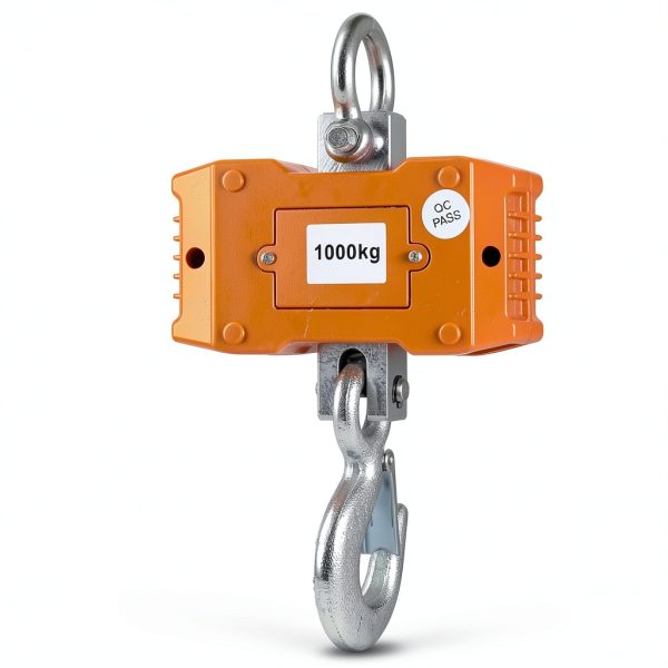 1000kg / 2000lb Digital Industrial Crane Scale, Heavy Duty Electronic Hanging Scale, High Accuracy, for Indoor Farm Factory Outdoor-3