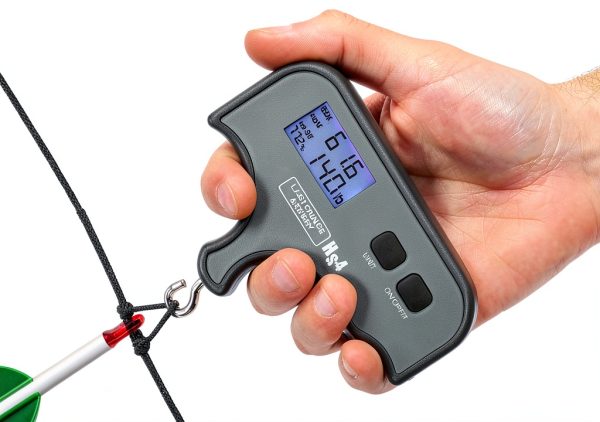 HS4 Scale Red by Last Chance Archery Spring Scale 110lb Peak Hold-2