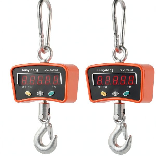 Digital Hanging Scale Industrial Crane Scale with Precision Sensor Suitable for Farm Weighing (500kg/1100lb)-7