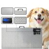 1100Lbs x 0.2Lbs Digital Livestock Scale Stainless Steel Non-Slip Platform Scale Electronic Heavy Duty Postal Shipping Scale for Large Pet Dog Goat Pig Cattle Sheep-3