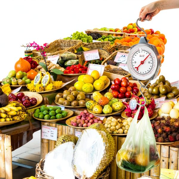Precision Hanging Scale, 110 LB / 50KG Spring Dial Weight Scale Large Game Scale, Heavy Duty Mechanical Kitchen Weighing Food Scale for Market, Feeding, Kitchen-7