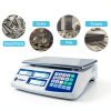 Counting Scale (66lb/30kg, 0.1g) lb/oz/kg/g Industrial Digital Inventory Scale with Battery for Small Parts, Coins, Pieces, Tickets-6