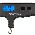 HS4 Scale Red by Last Chance Archery Spring Scale 110lb Peak Hold-0