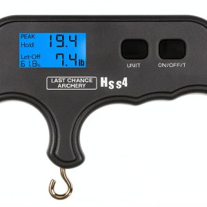 HS4 Scale Red by Last Chance Archery Spring Scale 110lb Peak Hold-0